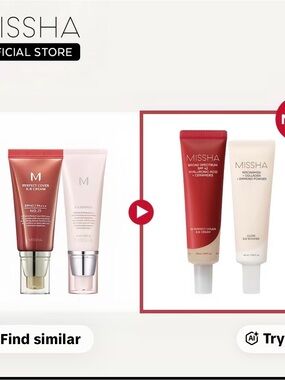 MISSHA M Perfect Cover BB Cream – Red Shade (No.21)